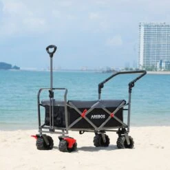 AREBOS Opvouwbare Steekwagen Met Telescopische Stang Draagvermogen 100 Kg 16 AREBOS Opvouwbare Steekwagen Met Telescopische Stang Draagvermogen 100 Kg -Bo-Camp Winkel 1200x1200 970