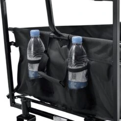 Rijoka Opvouwbare Bolderkar/Bolderwagen | Met Dakje En Draagtas | Zwart 11 Rijoka Opvouwbare Bolderkar/Bolderwagen | Met Dakje En Draagtas | Zwart -Bo-Camp Winkel 1200x1200 976