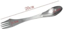 KELERINO. RVS Spork - Survival Outdoor Camping - Vork, Lepel & Mes - 3 Stuks -Bo-Camp Winkel 1200x560 1