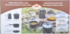 ESSCHERT DESIGN Pannenset Kampvuur - 4 Delig - Outdoor - Metaal -Bo-Camp Winkel 1200x581 13