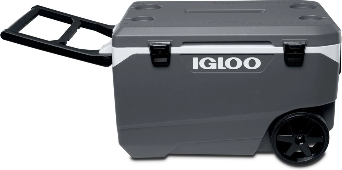 Igloo Latitude 90 Roller - Grote Koelbox Op Wielen - 85 Liter - Grijs 8 Igloo Latitude 90 Roller - Grote Koelbox Op Wielen - 85 Liter - Grijs - Afbeelding 8