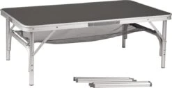Bo-Camp Campingtafel - 100x60x70 - Grijs -Bo-Camp Winkel 1200x619