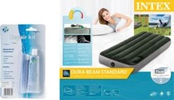 Intex Luchtbed - Downy - Formaat: Cot - B76 X L191 X H25 Cm - Ingebouwde Voetpomp- Met Reparatieset 11 Intex Luchtbed - Downy - Formaat: Cot - B76 X L191 X H25 Cm - Ingebouwde Voetpomp- Met Reparatieset -Bo-Camp Winkel 1200x693 5
