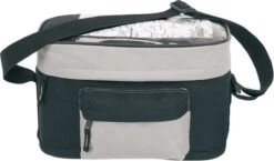 Merkloos Fiets Koeltas Zwart/grijs 8 Liter Inclusief 2 Koelelementen - Stuurtas / Fietskoeltas Voor De Fiets Met Koeltas - Fietstas Koeltas Voor Onderweg -Bo-Camp Winkel 1200x706