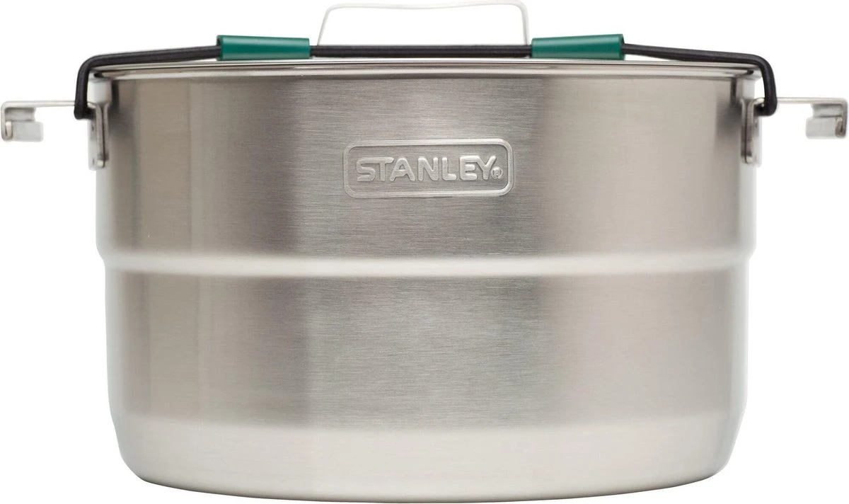 Stanley The Full Kitchen Base Camp Cook Set 3,5L - Campingkookset - Stainless Steel 5 Stanley The Full Kitchen Base Camp Cook Set 3,5L - Campingkookset - Stainless Steel - Afbeelding 5