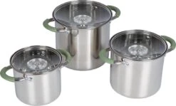 Bo-Camp - Pannenset - Elan Plus - 3-Delig - RVS -Bo-Camp Winkel 1200x726 1