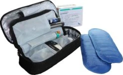 Smart Cool'R Diabetes Tas - Diabetes Etui - Insuline Koeltas - Insuline Etui - Diabetes Tasje - Medische Koeltas Voor Insulinespuit Met 2 Ice Packs Voor Optimale Temperatuur