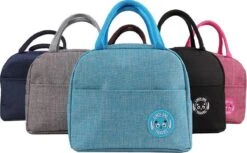 Koeltas - Lunchtas - Volwassenen En Kinderen - Compact & Handig: Zomer - Picknick -School - Lunch - Werk - Klassiek Zwart -Bo-Camp Winkel 1200x741 1