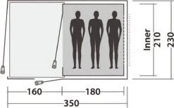 Easy Camp Tent Galaxy 300 3-persoons Rustiekgroen 7 Easy Camp Tent Galaxy 300 3-persoons Rustiekgroen -Bo-Camp Winkel 1200x746 1