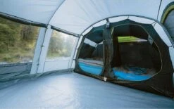 Coleman Vail 4L Tunneltent - Familie Tent - 4-Persoons - Grijs/Groen -Bo-Camp Winkel 1200x752 8