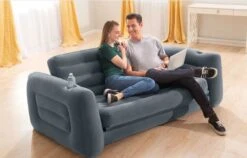 Intex Luxe Bankstel / Opblaasbare Slaapbank - 2-persoons - 203x224x66 Cm -Bo-Camp Winkel 1200x767