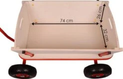 Benson Bolderkar - Bolderwagen Hout - Strandwagen - Kinderen - Boodschappenkar -Bo-Camp Winkel 1200x769 3