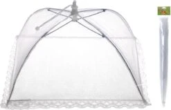 Merkloos Opvouwbaar Vliegennetje / Vliegenkapje 45 X 45 Cm - Hoogte 20 Cm -Bo-Camp Winkel 1200x774 1