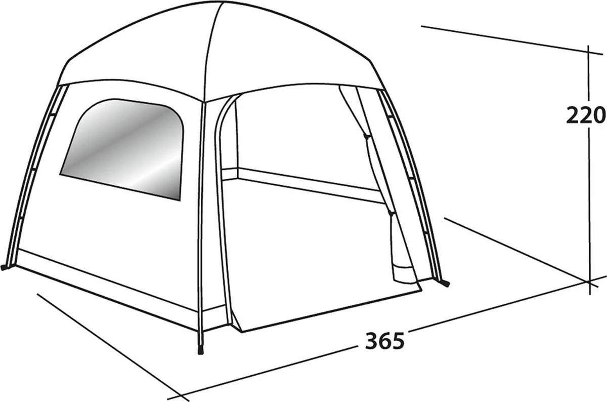 Easy Camp Tent Moonlight Joert 6-persoons 11 Easy Camp Tent Moonlight Joert 6-persoons - Afbeelding 11