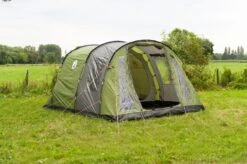 Coleman Cook 4 Tunneltent - Familietent - 4-Persoons - Groen -Bo-Camp Winkel 1200x798 10