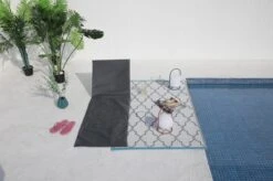 Intimo Strandmat - 2 Stuks - Grijs - 100x51x41cm -Bo-Camp Winkel 1200x799 2