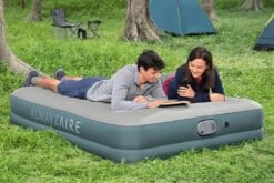 Bestway Luchtbed - 2 Personen - PVC/Polyester - Ingebouwde Oplaadbare Pomp - Fortech™ Materiaal - I-Beam Constructie - Ingebouwd Kussen -Bo-Camp Winkel 1200x800 190