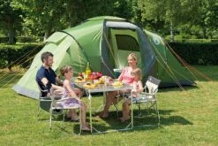 Coleman Bering 4 Vis-a-Vis Tent - Familietent - 4-Persoons - Groen -Bo-Camp Winkel 1200x800 77