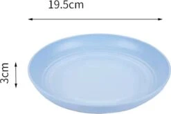 Merkloos Green-goose® Bio-based Borden | Set Van 4 | 19.5x3 Cm | Duurzame, Vaatwasserbestendige Borden Voor Camping, Vakantie Of Picknick | Vaatwasserbestendig -Bo-Camp Winkel 1200x801 15