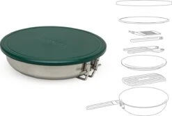 Stanley The All-In_One Fry Pan Set 1 L - Campingkookset - Stainless Steel -Bo-Camp Winkel 1200x812 3