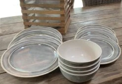 RJRQuality Camping Servies - 12 Delig – 100% Melamine Servies Set – Campingservies – Melamine Borden -Bo-Camp Winkel 1200x824 3