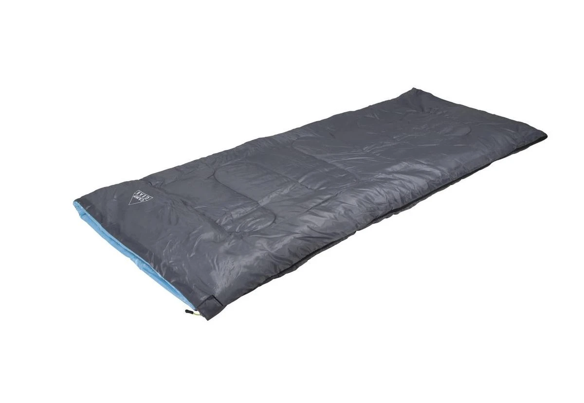 Camp-Gear Slaapzak - Travel Mini - 190x75 Cm - Grijs/blauw 2 Camp-Gear Slaapzak - Travel Mini - 190x75 Cm - Grijs/blauw - Afbeelding 2