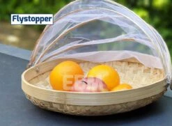 Voedselkap - Vliegenkapjes Bamboe Set 3 Stuks - Flystopper -Bo-Camp Winkel 1200x880 6