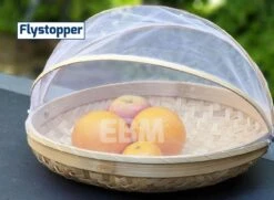 Voedselkap - Vliegenkapjes Bamboe Set 3 Stuks - Flystopper -Bo-Camp Winkel 1200x880 7