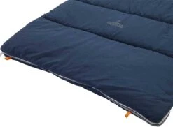 NOMAD® Brisbane Slaapzak | 205x80cm Blauw | Lichtgewicht & Kwalitatief | Dekenmodel Slaapzak | Incl Hoes -Bo-Camp Winkel 1200x883