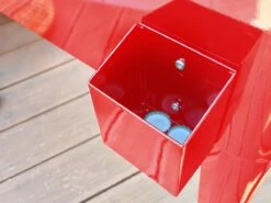 AXI Retro Cooler Rood - Koeler Met Wielen - 76L Inhoud - Koelbox Met Aftapkraan -Bo-Camp Winkel 1200x900 19