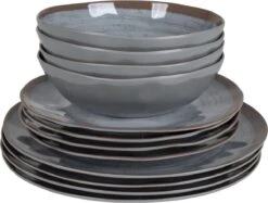 Bo-Camp Servies - Halo - 12-delig - Grijs -Bo-Camp Winkel 1200x910 7