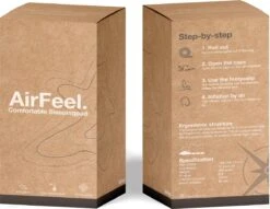 AirFeel Opblaasbaar Slaapmatje - Ingebouwde Pomp En Kussen - Lichtgewicht - 196 X 60 X 6cm - Gray -Bo-Camp Winkel 1200x928 3