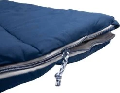 NOMAD® Brisbane XL Slaapzak | 220x90cm Blauw | Lichtgewicht & Kwalitatief | Dekenmodel Slaapzak | Incl Hoes -Bo-Camp Winkel 1200x933 1