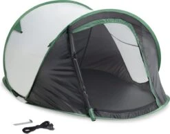 JEMIDI Tweepersoons Pop-up Tent - Opgooitent, Werptent Voor 2 Personen - Ideaal Als Festivaltent Of Kampeertent - Verschillende Kleuren -Bo-Camp Winkel 1200x942 7