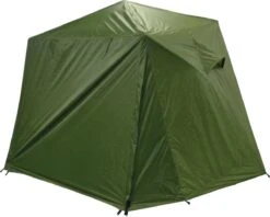 FisherPro Karpertent Met Stormcover – Vistent – Tent - Bescherming Tegen Zon En Wind – 100% Waterdichte Stormhoes – Met Handige Meeneemtas – Ook Geschikt Als Strandtent Of Festivaltent – Extra Veiligheid En Warmte Door Stormcover -Bo-Camp Winkel 1200x960 2
