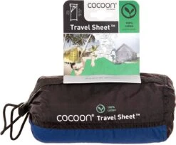 Cocoon TravelSheet - Lakenzak - Katoen - Ultramarine Blue -Bo-Camp Winkel 1200x989 2