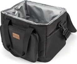 Packaway 4 Laags Geïsoleerde Koeltas - Lunchtas 15 Liter - Zwart -Bo-Camp Winkel 1200x999 1