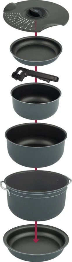 Bo-Camp Pannenset - Camping - 7-delig - Aluminium -Bo-Camp Winkel 333x1200
