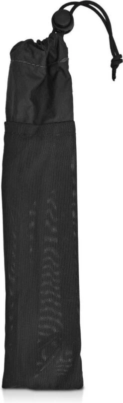 Navaris Campingbestek Van Titanium - Set Met Vork, Mes En Lepel - Bestekset Voor Onderweg En Op Reis - Inclusief Karabijnhaak En Bewaarzakje -Bo-Camp Winkel 367x1200