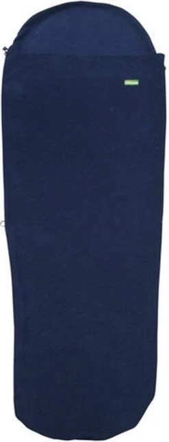 Lowland Fleece Deken - Lakenzak - Navy -Bo-Camp Winkel 459x1200