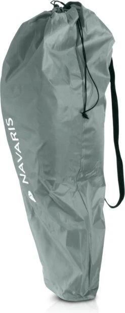 Navaris Klapstoel XXL - Campingstoel Met Opbergtas - Draagbare Stoel Voor Kamperen, Festivals En Vissen -Strandstoel - Inklapbaar - Grijs -Bo-Camp Winkel 480x1200