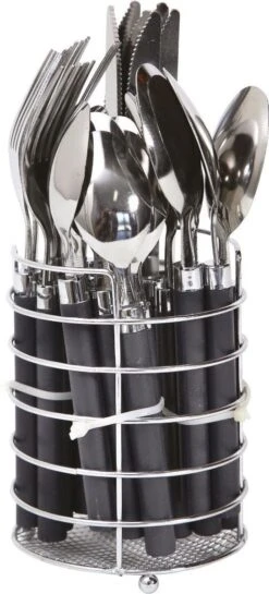 Bo-Camp - Bestekset - In Mandje - 24-Delig - 6 Persoons -Bo-Camp Winkel 544x1200 1