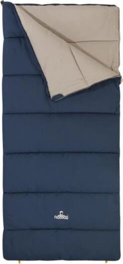 NOMAD® Brisbane Slaapzak | 205x80cm Blauw | Lichtgewicht & Kwalitatief | Dekenmodel Slaapzak | Incl Hoes -Bo-Camp Winkel 559x1200