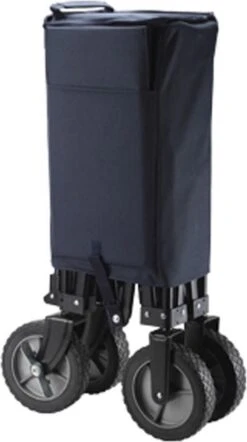 Campart Bolderkar HC-0910 - Opvouwbaar - Bolderwagen Met Stevig Harmonicaframe - Inclusief Opbergtas En Bodemplaat - Blauw -Bo-Camp Winkel 671x1200 1