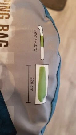 Max Ranger - XL Mummieslaapzak Blauw 220 X 80 Cm - Extra Grote Mummieslaapzak - XL Mummie Slaapzak Blauw -Bo-Camp Winkel 674x1200 6