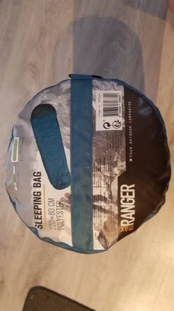 Max Ranger - XL Mummieslaapzak Blauw 220 X 80 Cm - Extra Grote Mummieslaapzak - XL Mummie Slaapzak Blauw -Bo-Camp Winkel 674x1200 7