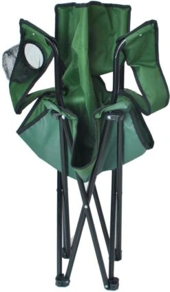 Campingstoel - Inklapbaar Visstoel - Vouwstoel - Comfortabel - Opvouwbaar Stoel - Max. 120 KG - Groen - Rheme -Bo-Camp Winkel 699x1200