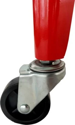 AXI Retro Cooler Rood - Koeler Met Wielen - 76L Inhoud - Koelbox Met Aftapkraan -Bo-Camp Winkel 719x1200