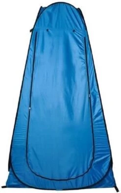 Merkloos 4 In 1 Pop-up Douchetent Voor Omkleden, Douchen, Toilet En Opslag - 1 Persoons Tent - Camping Douche En Omkleedtent - Inclusief Haringen En Draagtas - 190 X 110 X 110 Cm Blauw -Bo-Camp Winkel 750x1200 4