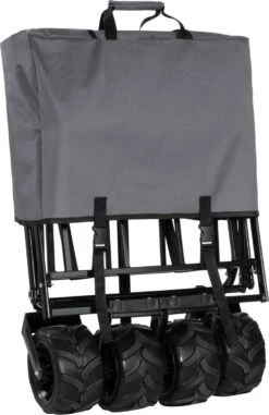 TecTake - Opvouwbare Bolderkar Heidrun Grijs -Bo-Camp Winkel 777x1200 1